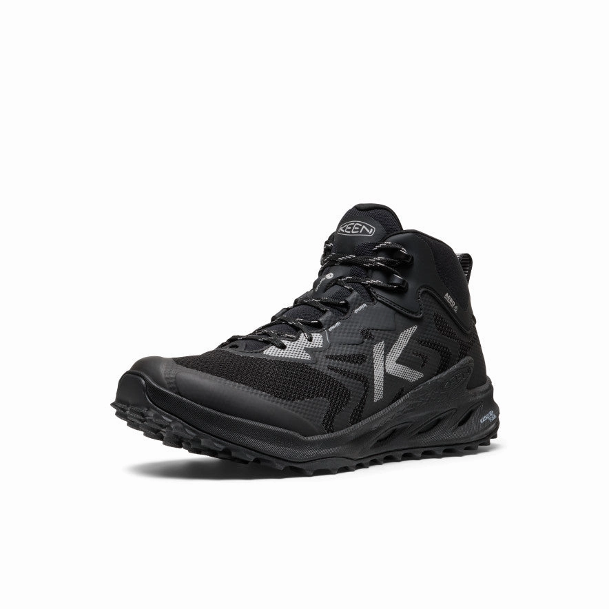 Abrasion resistant Men's Zionic NXT Waterproof Hiking Boot  |  Triple Black