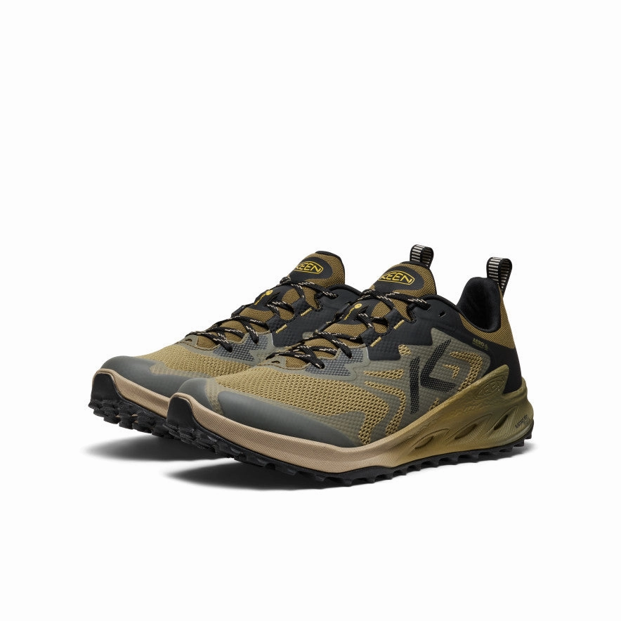 Mesh Upper Men's Zionic NXT Waterproof Hiking Shoe  |  Martini Olive/Lemon Curry