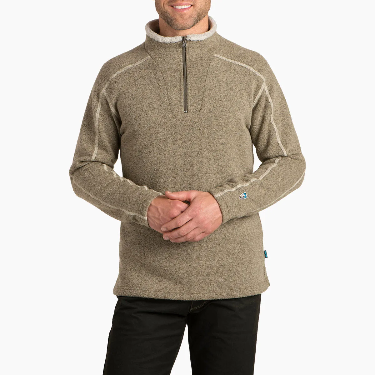 Men's Europa 1/4 Zip Sweater Thermal Base Cold Season