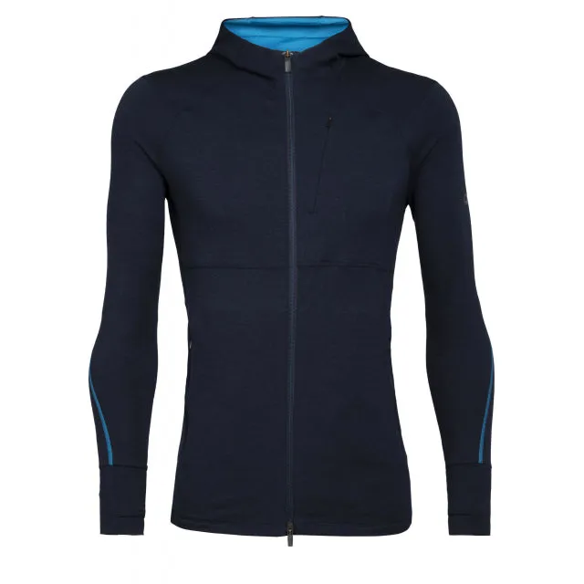 Mid Season Men's Merino Quantum II Long Sleeve Zip Hood Jacket