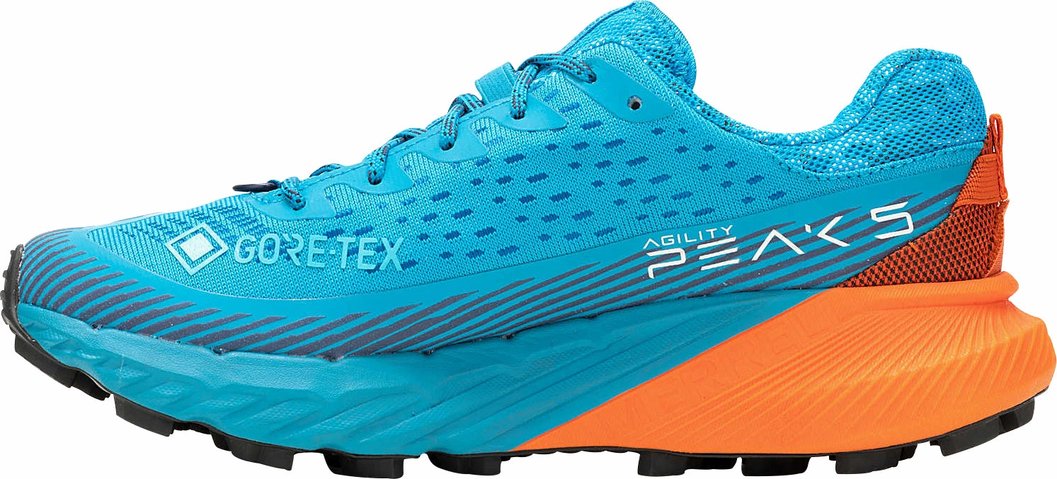 Merrell Agility Peak 5 GORE-TEX Womens Trail Running Shoes - Blue for daily use