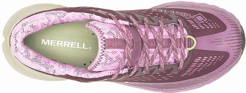 Recovery Gear Wide Fit Option Merrell Agility Peak 5 GORE-TEX Womens Trail Running Shoes - Purple