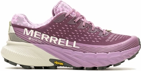 Merrell Agility Peak 5 GORE-TEX Womens Trail Running Shoes - Purple Comfortable foot flex