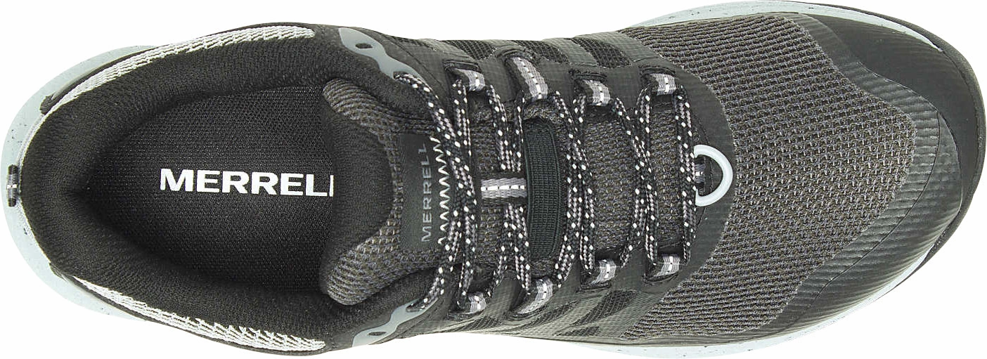 Flex Grip Arch support Merrell Antora 3 GORE-TEX Womens Trail Running Shoes - Black