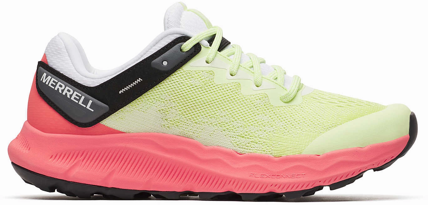 senior athletic shoes Merrell Antora 4 Womens Trail Running Shoes - Yellow