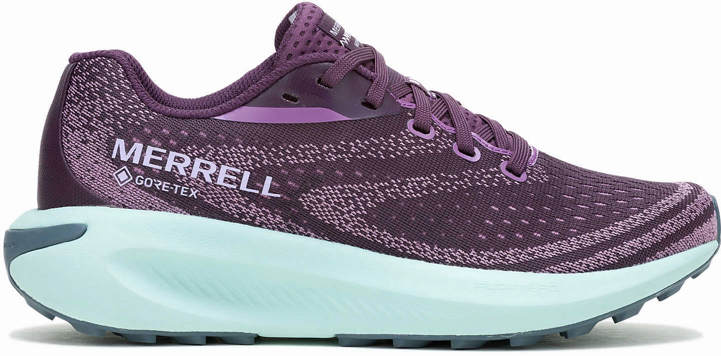Merrell Morphlite GORE-TEX Womens Trail Running Shoes - Purple elastic band shoes