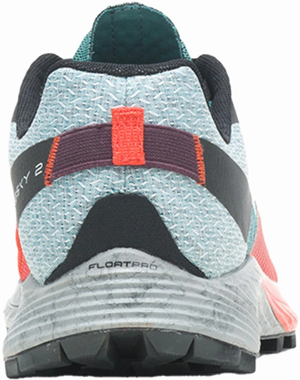 Toe Spring Geometry indoor activity Merrell MTL Long Sky 2 Womens Trail Running Shoes - Orange