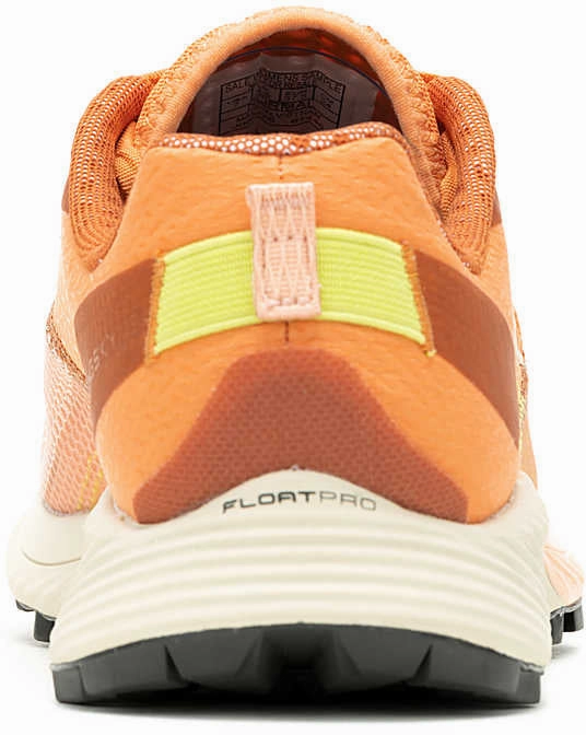 Variable Lugs Depth Flexible sole construction Merrell MTL Long Sky 2 Womens Trail Running Shoes - Orange