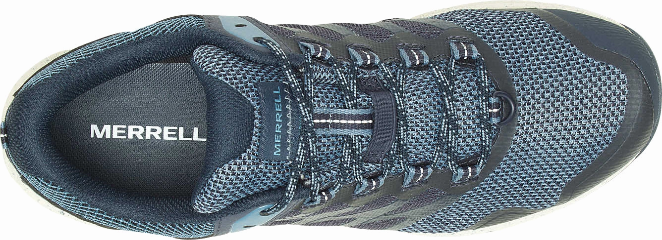 Merrell Nova 3 GORE-TEX Mens Trail Running Shoes - Blue Multi Directional Flexibility Orthopedic Support