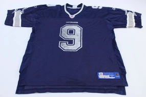 Dallas Cowboys Tony Romo Reebok Football Jersey Non Restrictive Silhouette