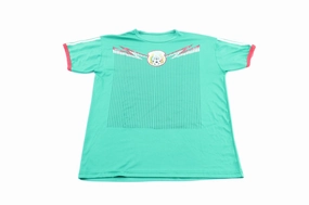 Dry Performance Mexico Green, Red, & White Striped Soccer Jersey