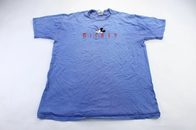 Mickey & Co. Mickey Mouse Embroidered T-Shirt Bohemian style