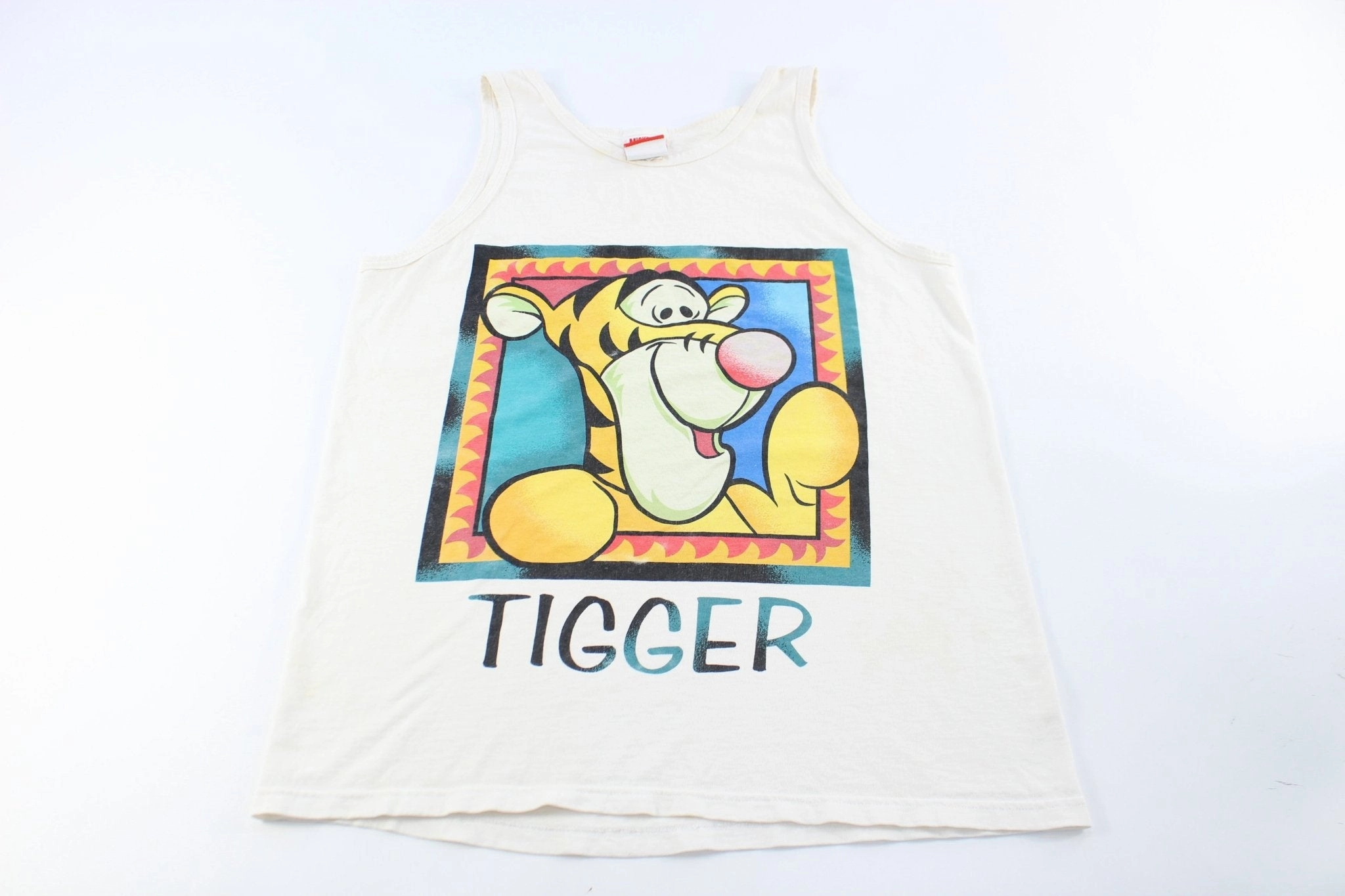 Mickey Inc Tigger Graphic Tank Top Balanced Fit Anti Pilling Treatment