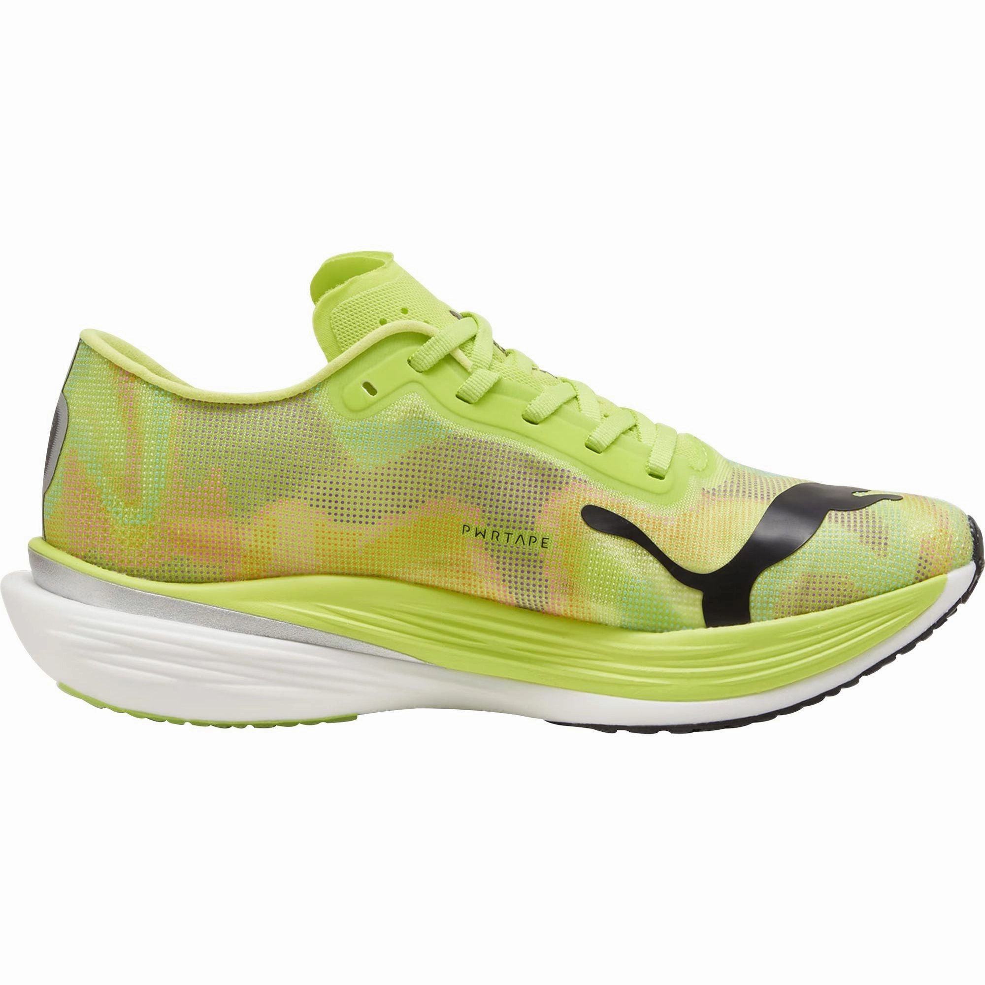 odor - resistant upper shoes daytime - running appeal Puma Deviate Nitro Elite 2 Mens Running Shoes - Green