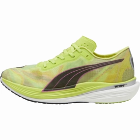 rainy day running Puma Deviate Nitro Elite 2 Mens Running Shoes - Green