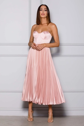Milan Dress - Blush relaxed shape