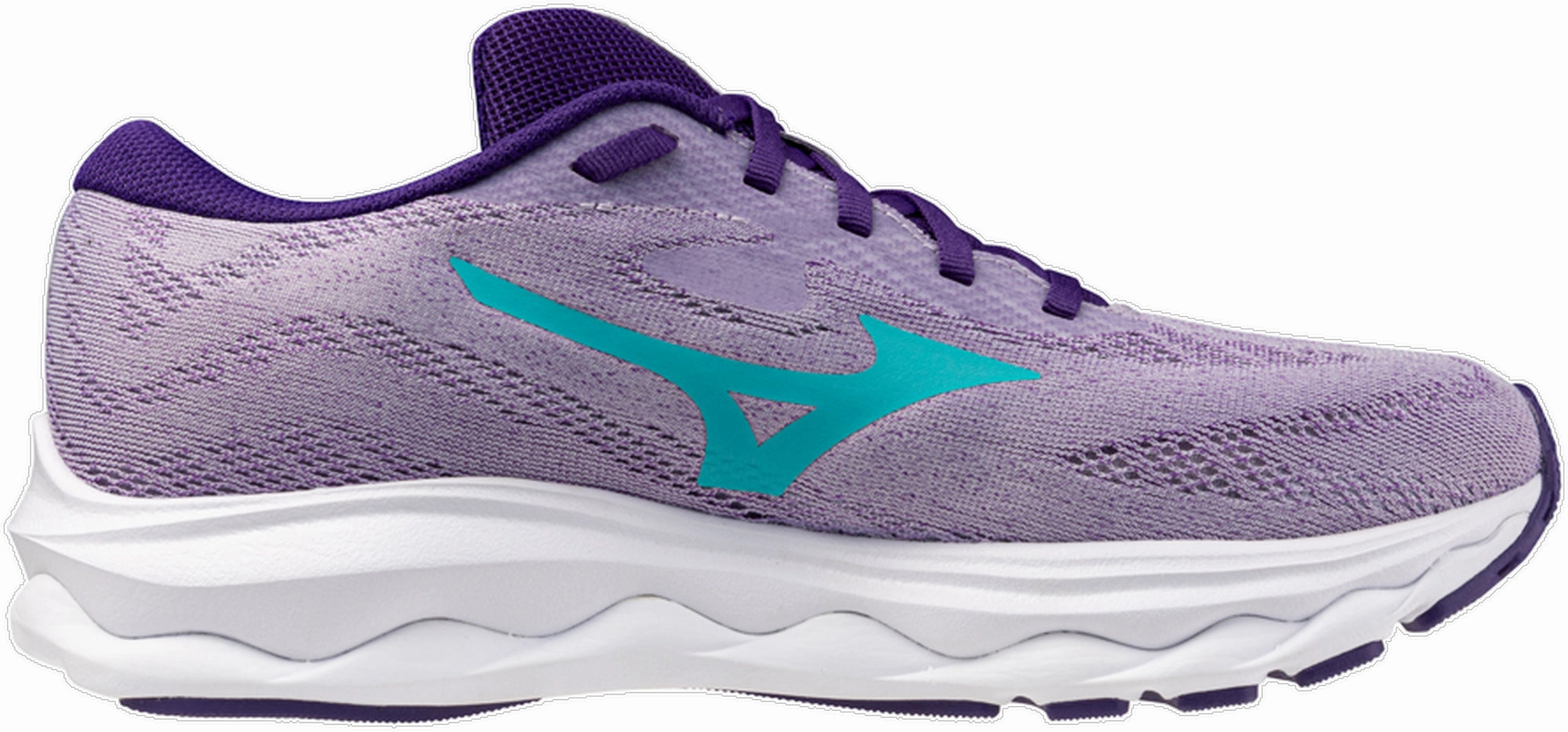 Mizuno Wave Serene Womens Running Shoes - Purple Color - coordinated Dynamic Fit Adaptability