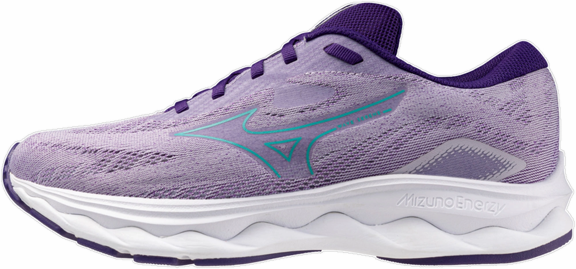 Elderly Mizuno Wave Serene Womens Running Shoes - Purple