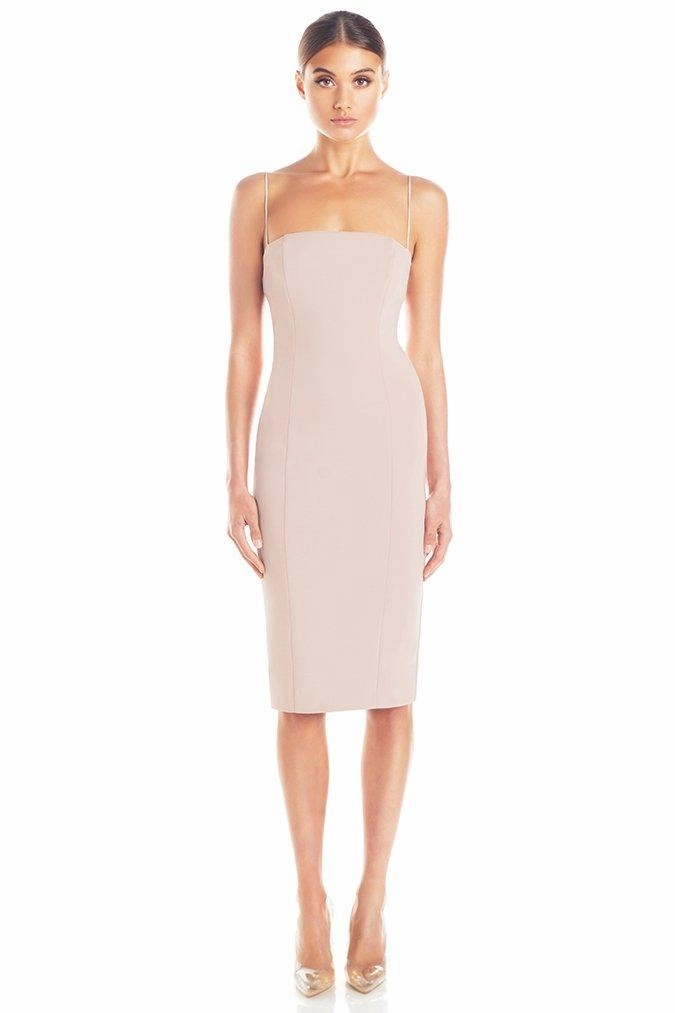 Misha Collection Sophie Dress - Nude Light Fit