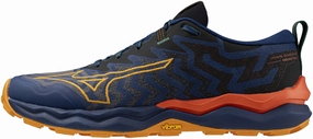 canoeing shoes Mizuno Wave Daichi 8 Mens Trail Running Shoes - Blue