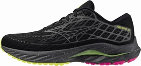 natural leather shoe quality running for a way to stay free Mizuno Wave Inspire 20 Running Shoes - Black