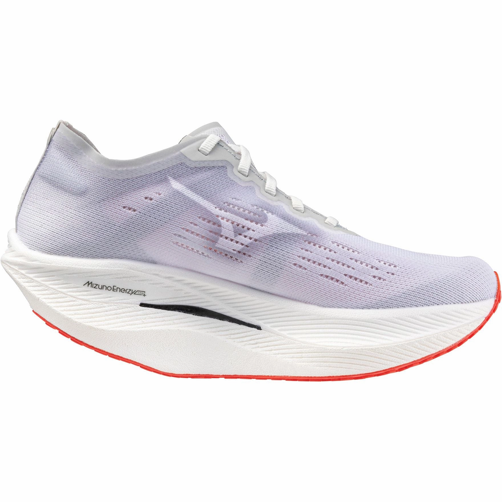 track athlete comfort shoes Mizuno Wave Rebellion Pro 2 Womens Running Shoes - White