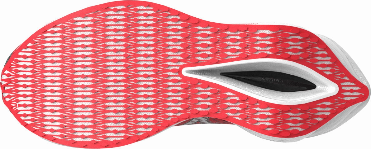 Mizuno Wave Rebellion Pro 3 Running Shoes - Red Elastic futuristic shoes