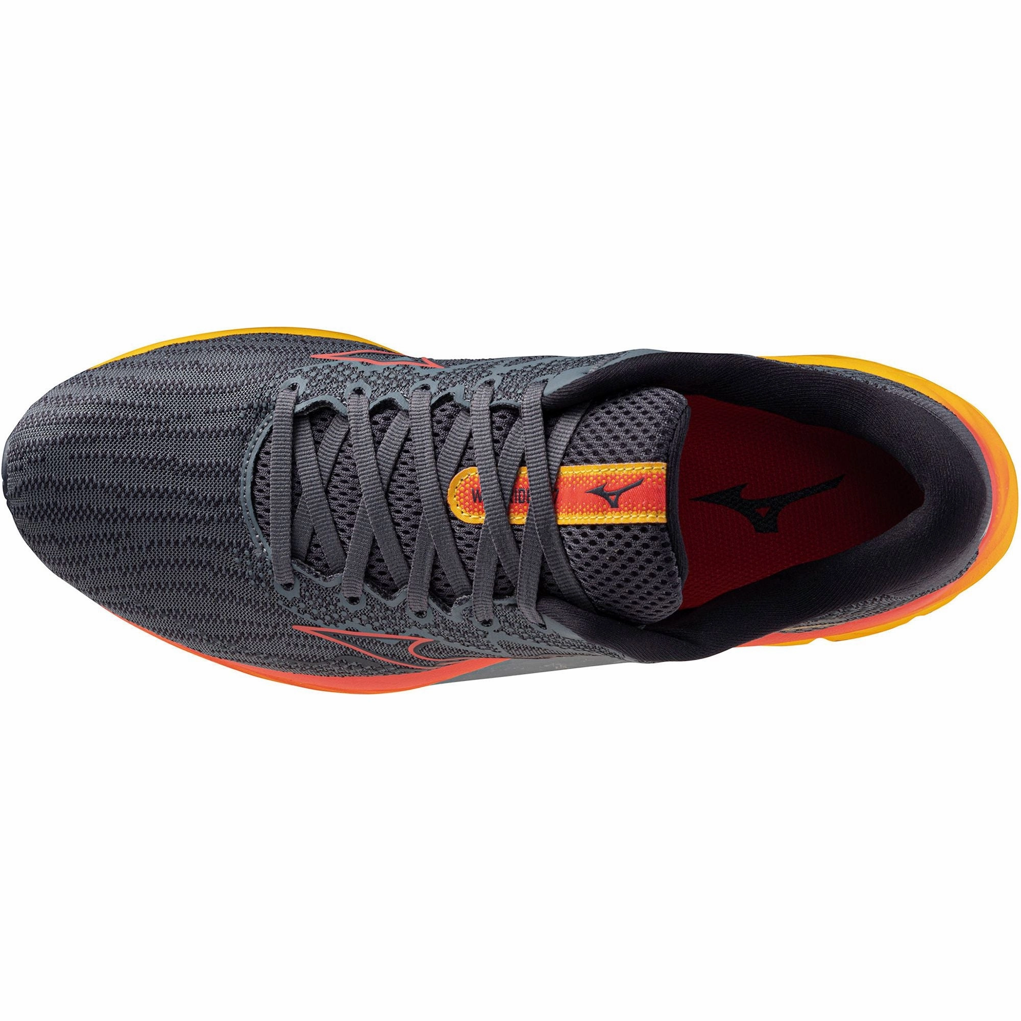 Shock Guard Mizuno Wave Rider 27 Mens Running Shoes - Grey