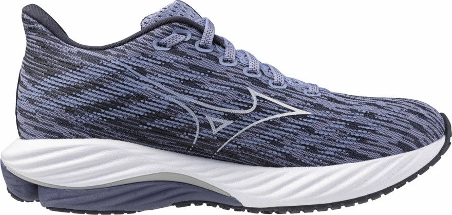 Mizuno Wave Rider 28 Womens Running Shoes - Purple Molded Orthotic Support