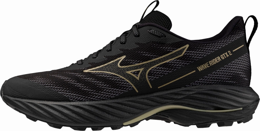 Zumba shoes Mizuno Wave Rider GORE-TEX 2 Mens Trail Running Shoes - Black