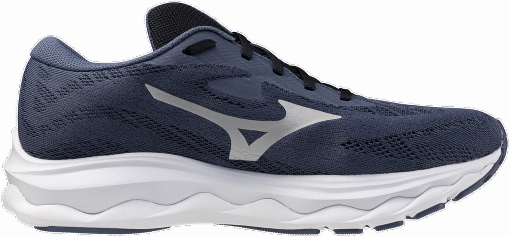 Mizuno Wave Serene Mens Running Shoes - Blue moisture - wicking socks synthetic track running wear