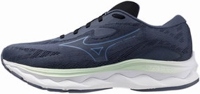 Mizuno Wave Serene Mens Running Shoes - Blue Rigidity Balance