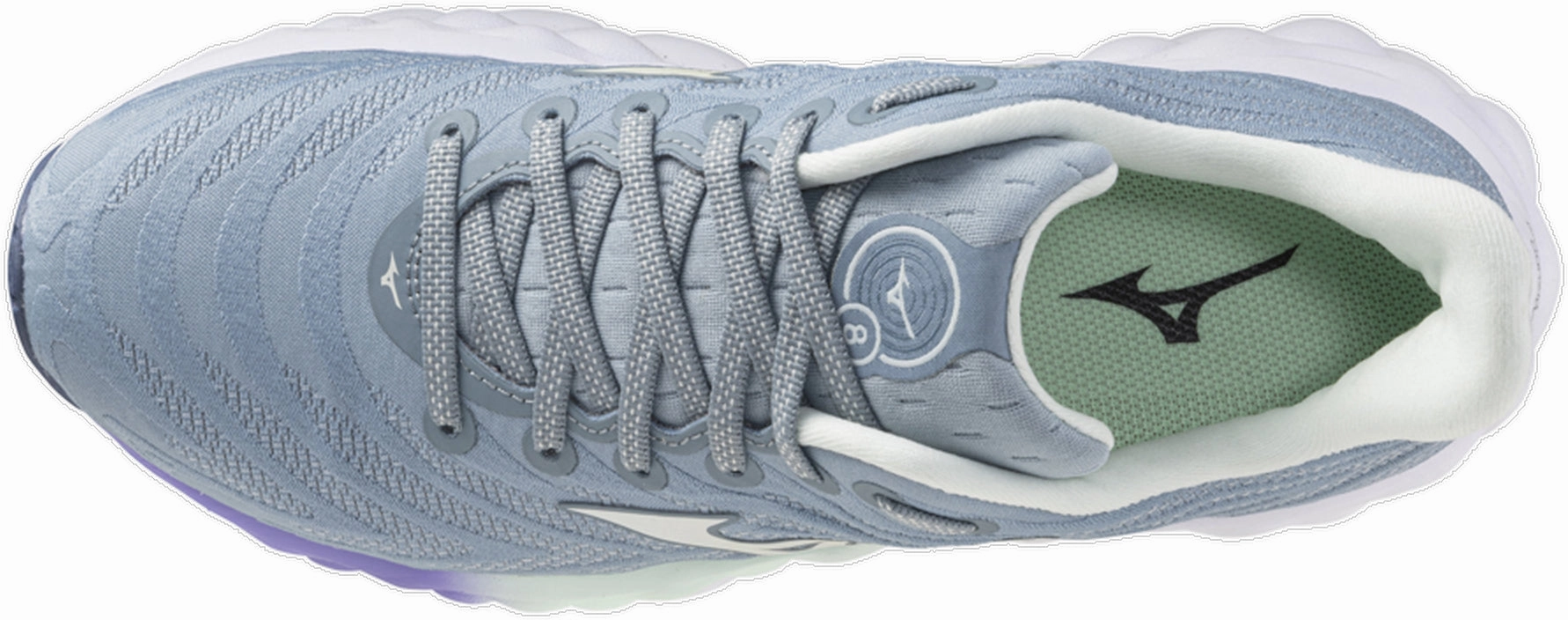 Mizuno Wave Sky 8 Womens Running Shoes - Grey soccer - field running shoes