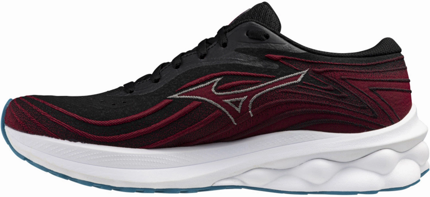 Mizuno Wave Skyrise 5 Mens Running Shoes - Black flexible sole shoes
