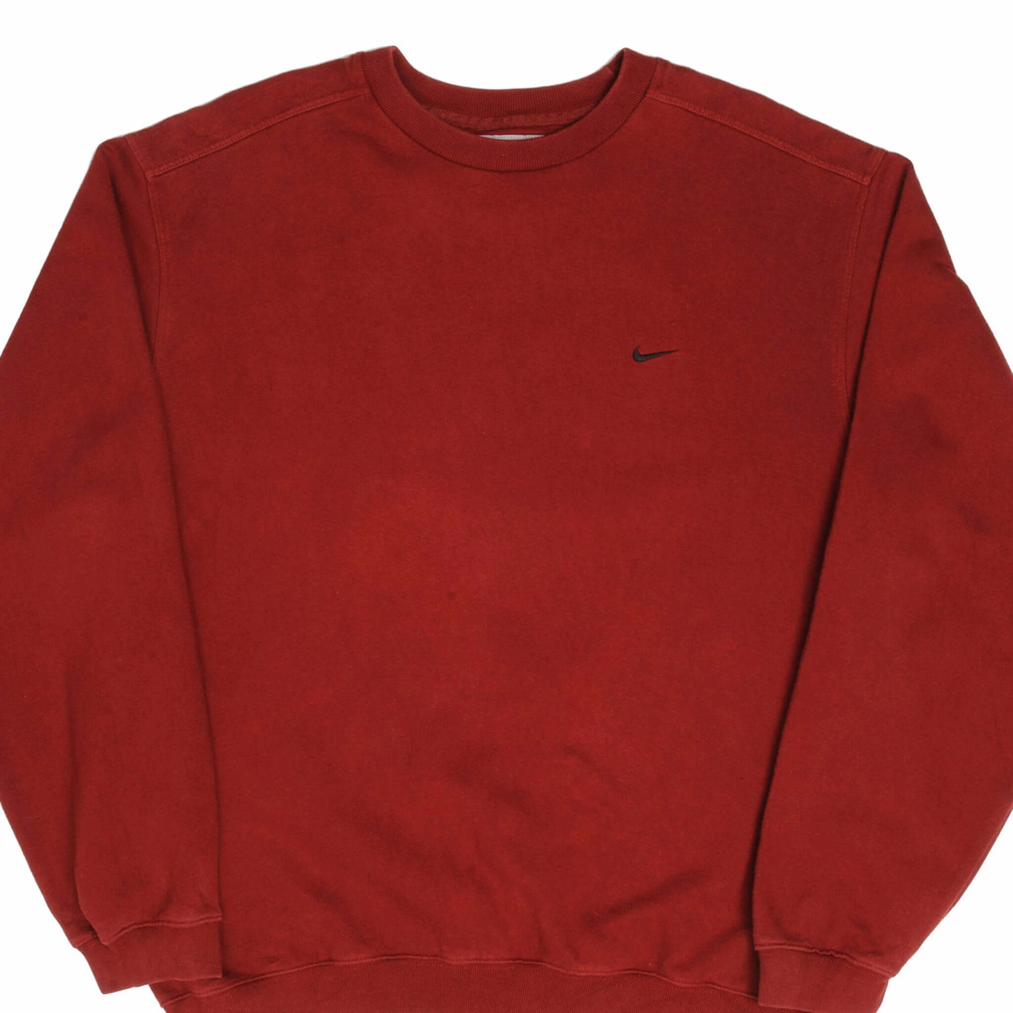 Festival wear Washable VINTAGE RED NIKE SWOOSH SWEATSHIRT 2000S SIZE LARGE