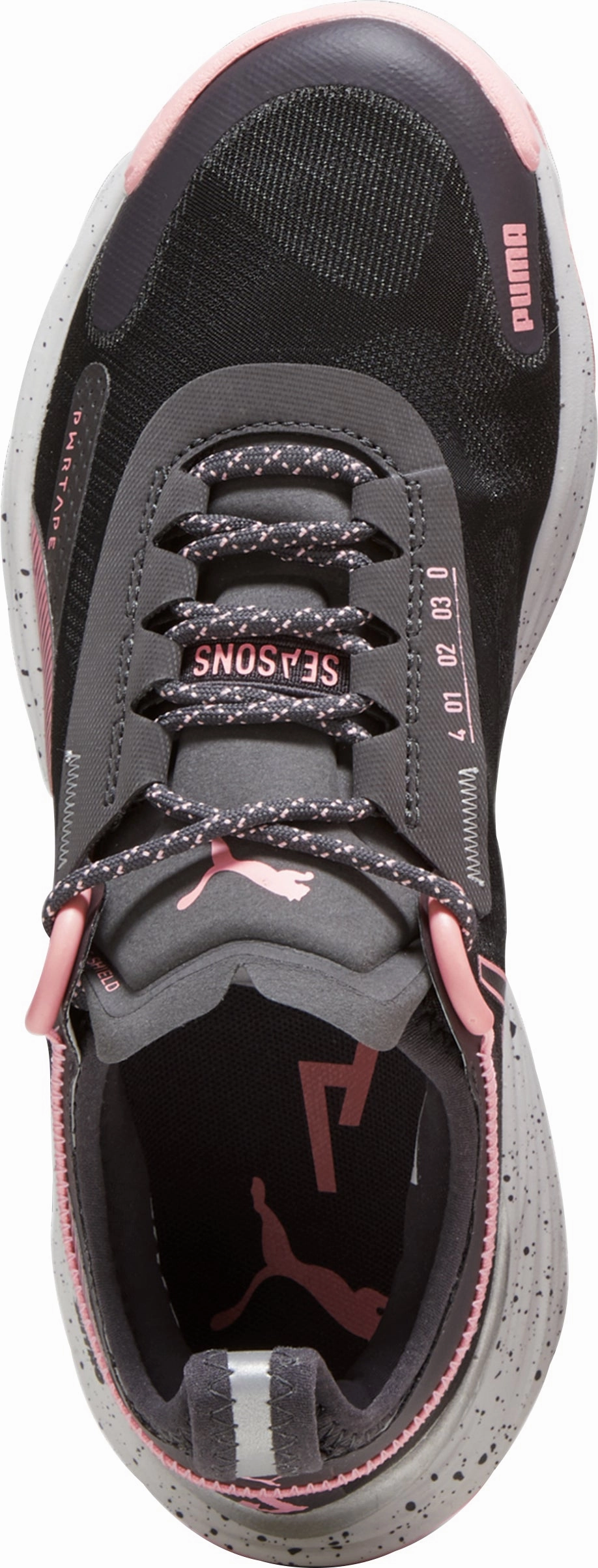 Ortholite insole Puma Voyage Nitro 3 Womens Trail Running Shoes - Grey