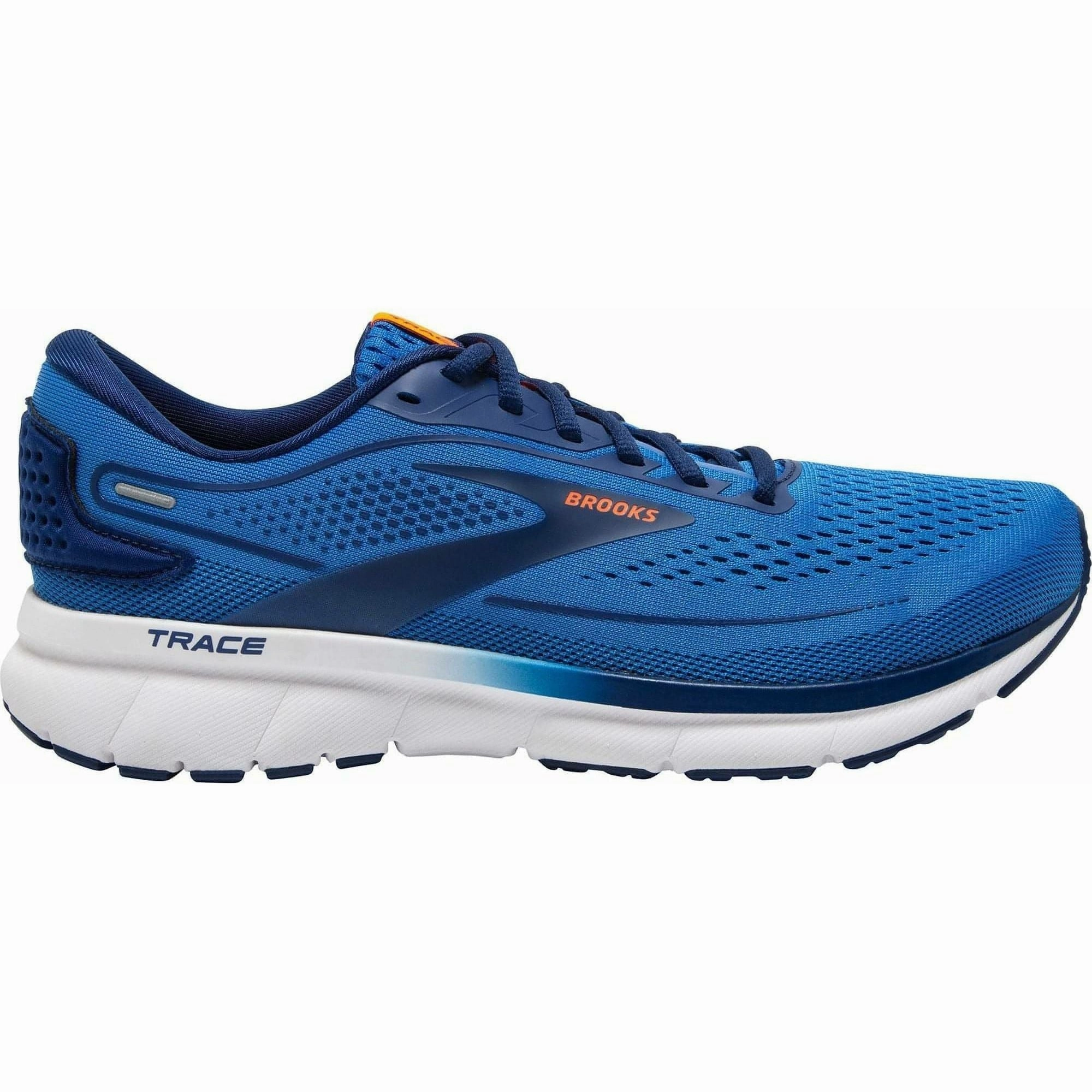 foam sole shoes Brooks Trace 2 Mens Running Shoes - Blue