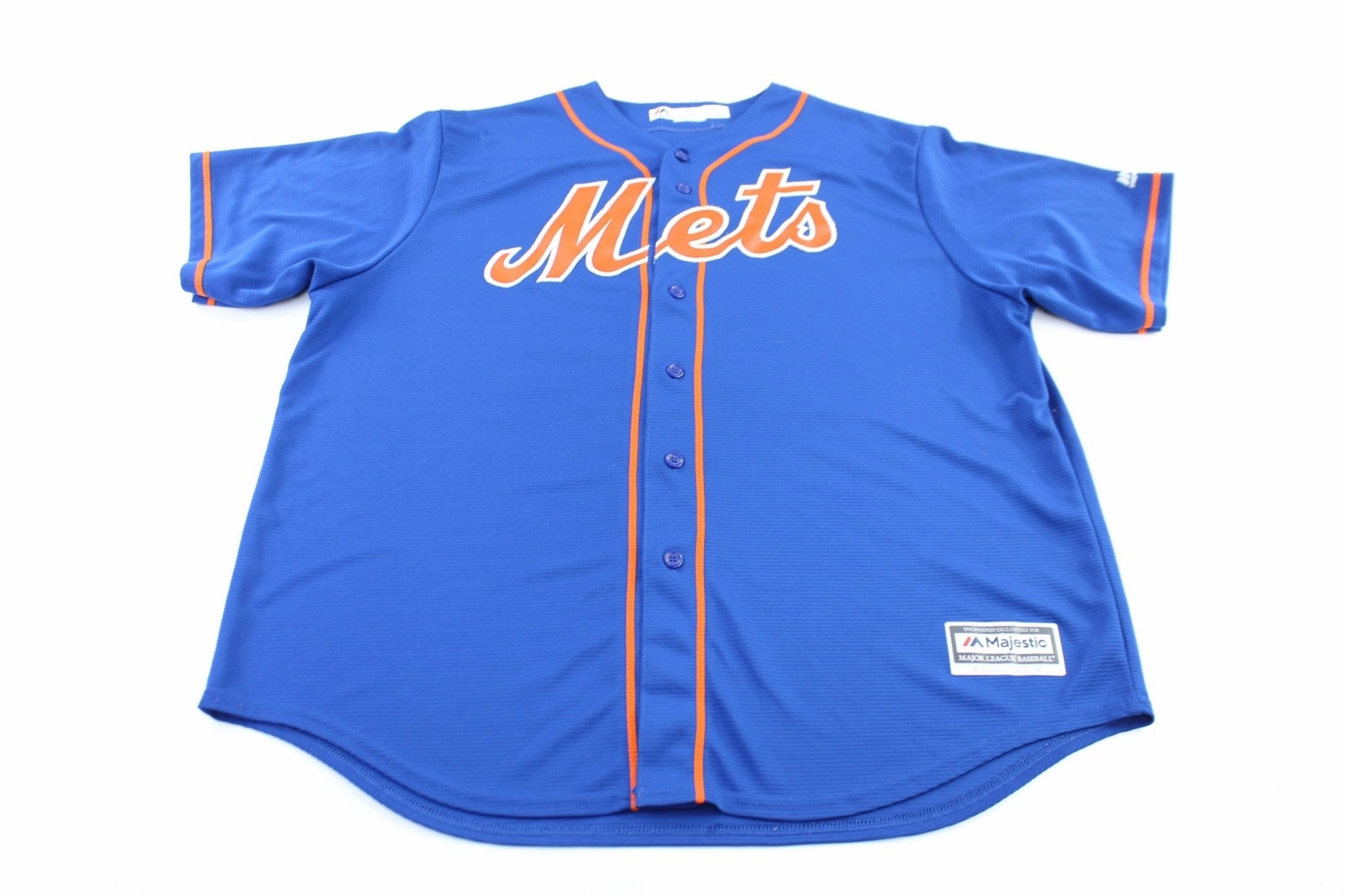 Sublimation Ready Fabric Majestic Logo New York Mets Matt Harvey Baseball Jersey