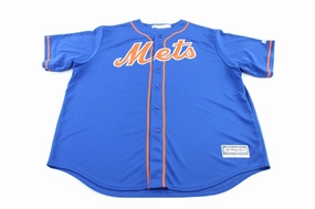 Sublimation Ready Fabric Majestic Logo New York Mets Matt Harvey Baseball Jersey