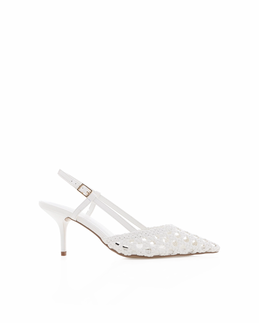 Nude Heels LUMMI - WHITE