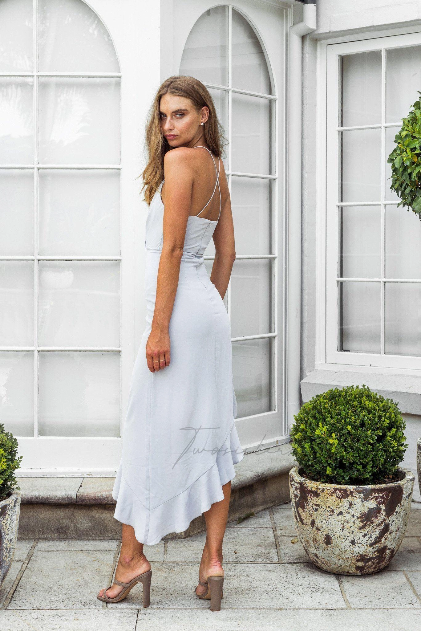 Daily Option Morgan Dress - Grey