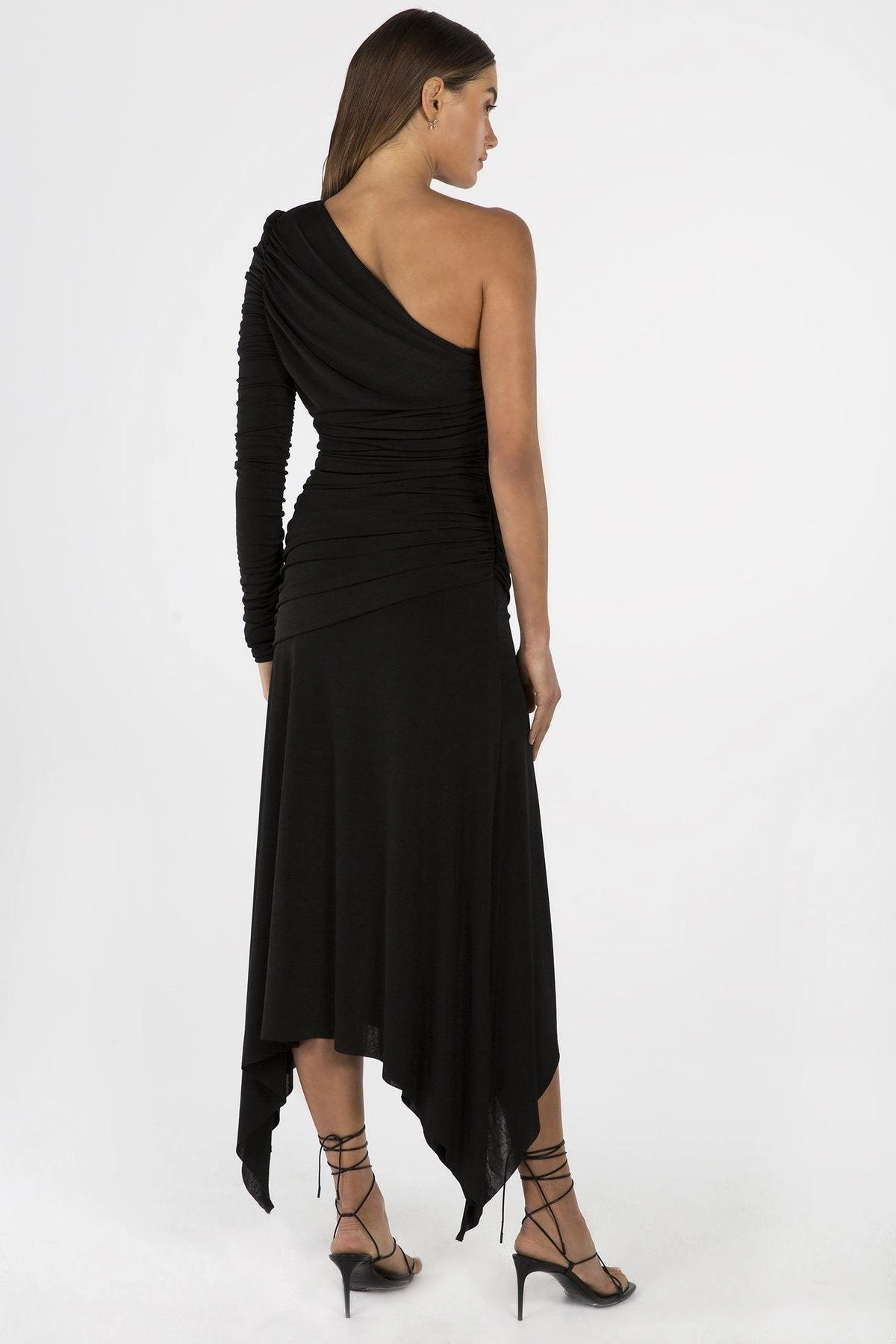 Natural Aesthetic Fashion Mix Misha Collection Jordanne Dress - Black