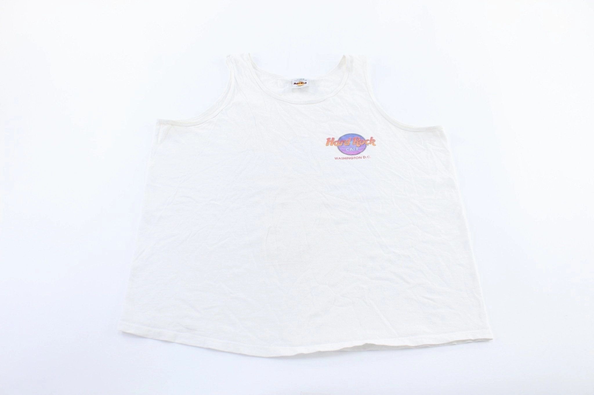 Sporty Outfit 90's Hard Rock Cafe Washington D.C. Tank Top