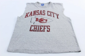 Thermal Insulation Layer Athletic Cut 90's Kansas City Chiefs Football Champion Tank Top