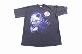 Quick Drying casual outing 90's New York Yankees Baseball Graphic T-Shirt