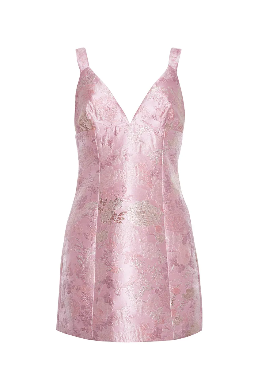 Linen Soft Polished Appearance Naples Mini Dress