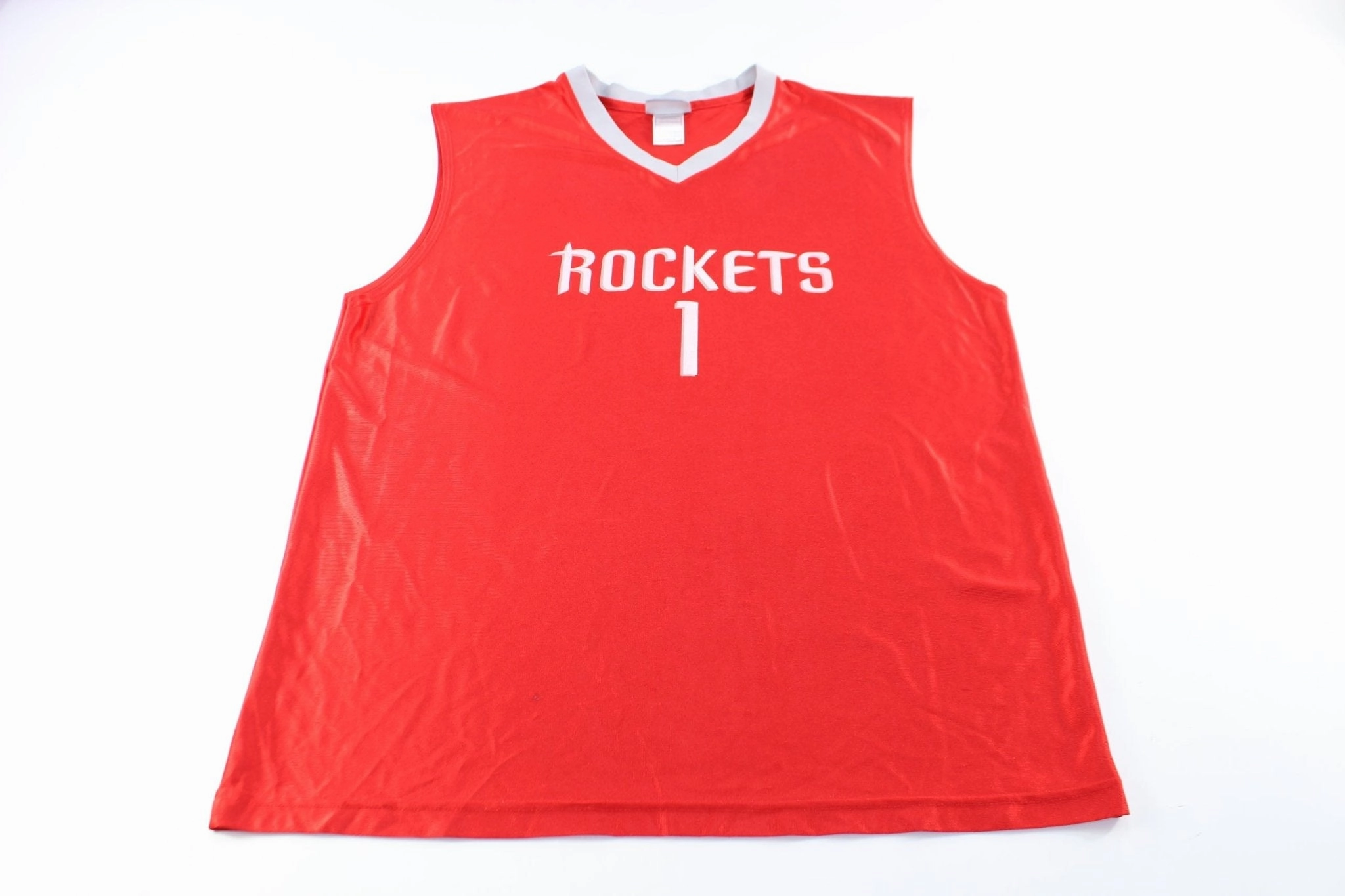 Energy Comfort Multi Directional Stretch Panels NBA Houston Rockets Tracy McGrady Jersey