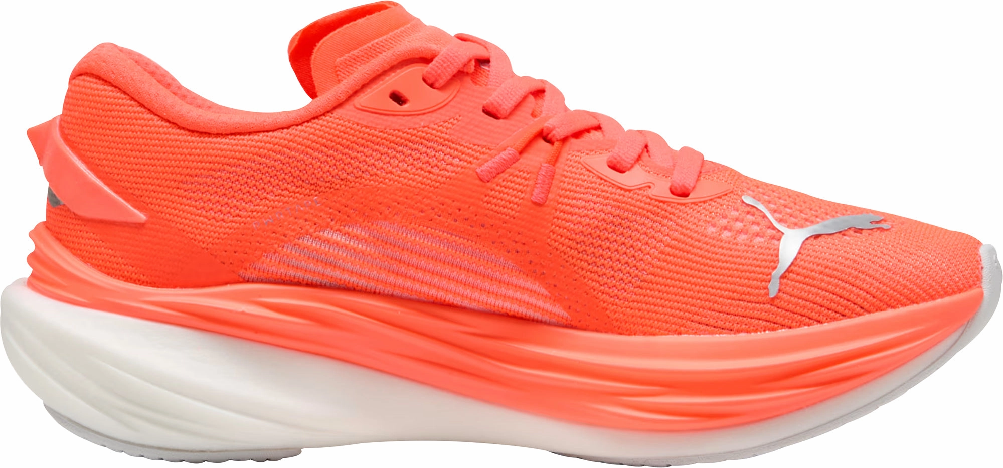 Non Slip Insole Puma Deviate Nitro 3 Womens Running Shoes - Red