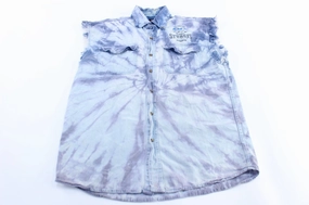 Neutral palette Strong Fabric New Biker's Club Sturgis Motorcycle Rally Tie-Dye Tank Top