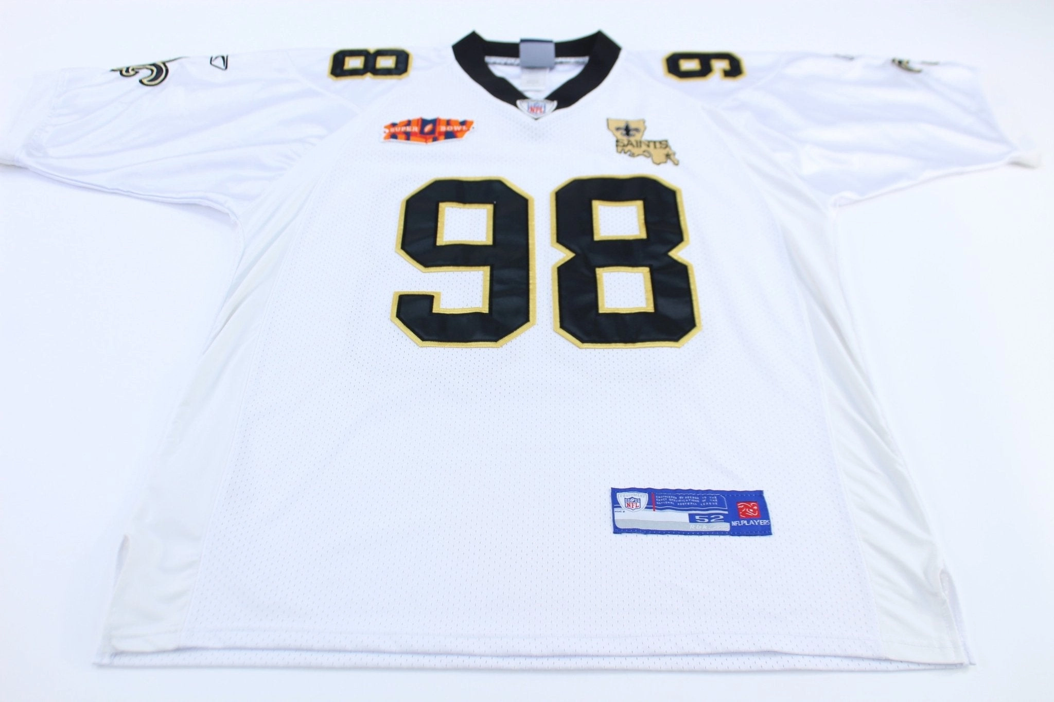 New Orleans Saints Sedrick Ellis SuperBowl Football Jersey Form Focus Athletic Motion